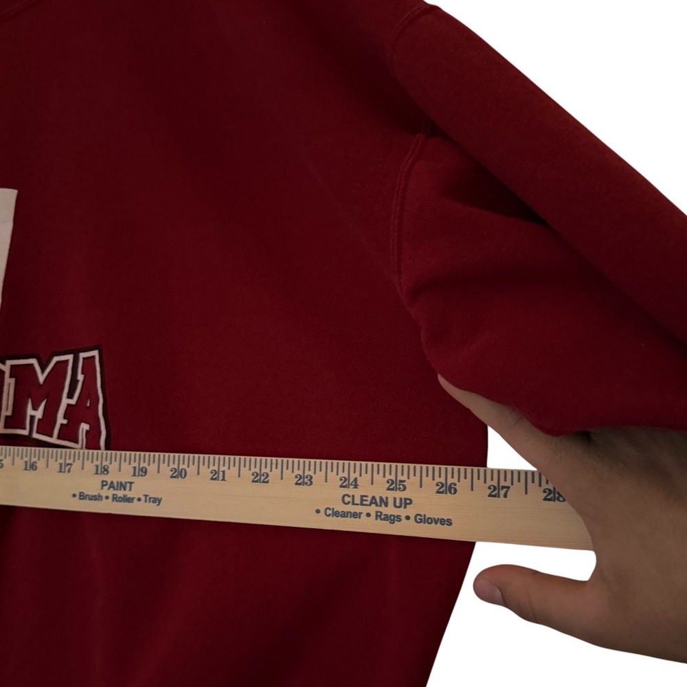 Vintage 90s Red Oak Oklahoma Sooners Sweatshirt Mens XL XXL Red Crewneck OU - Picture 5 of 7